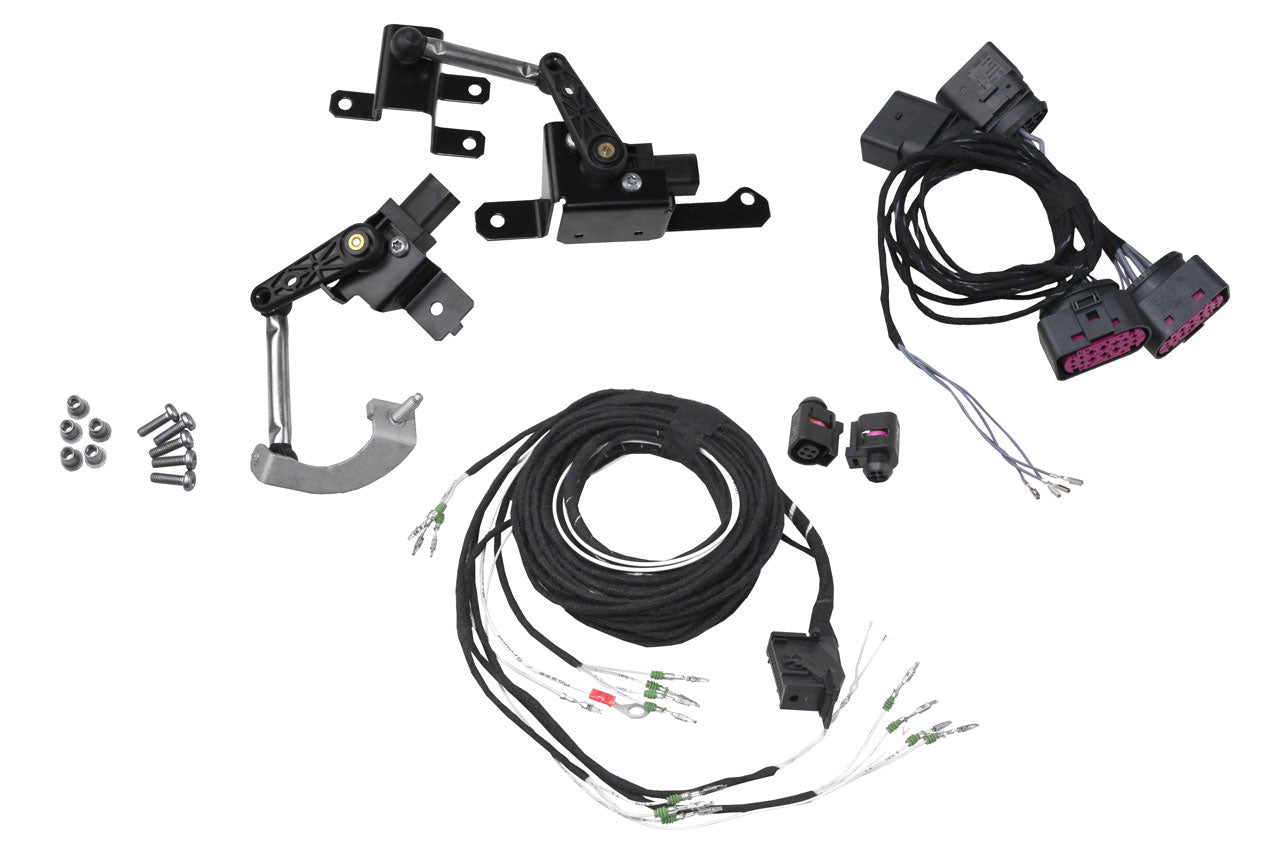 Auto-leveling headlights retrofit for VW Golf 4 headlights before 2002