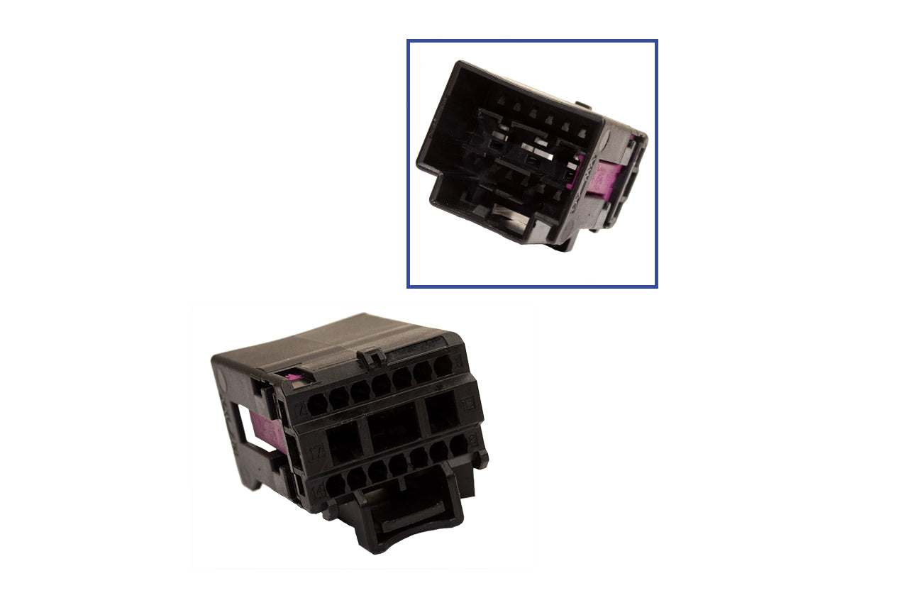 Repair kit connector 17 pin 4F0 972 575 socket housing for VW Audi Seat Skoda