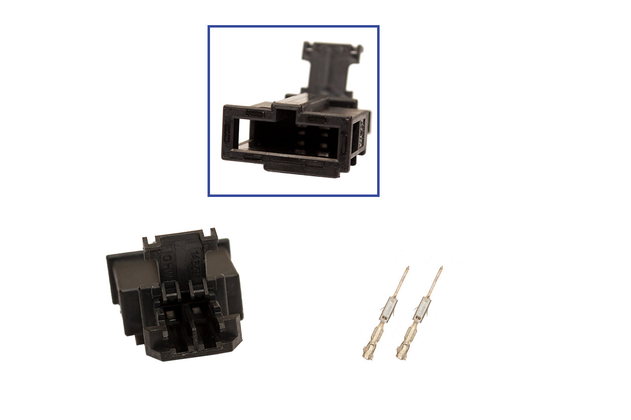 Repair kit connector 2 pin 3B0 972 712 socket housing for VW Audi Seat Skoda