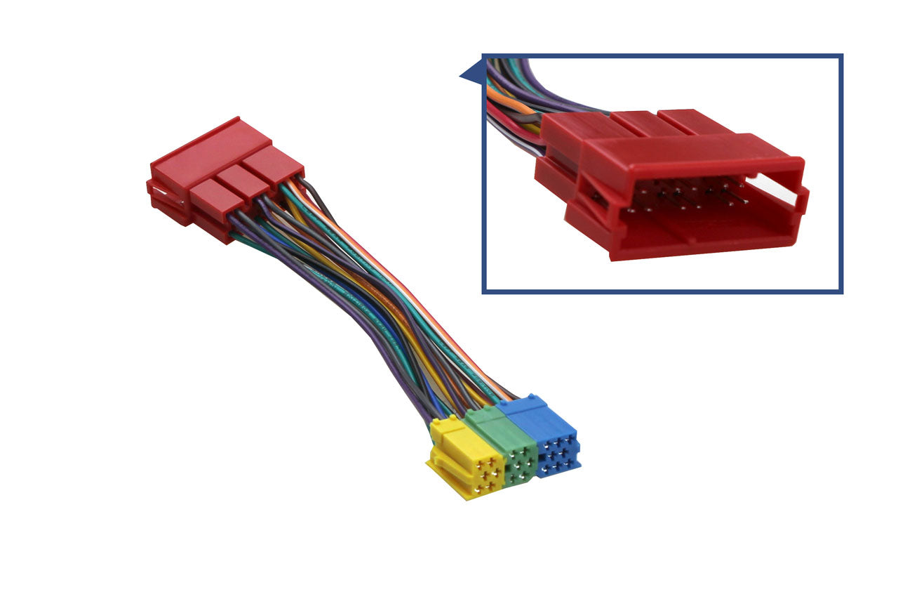 Adapter Mini ISO divisible for Audi, VW