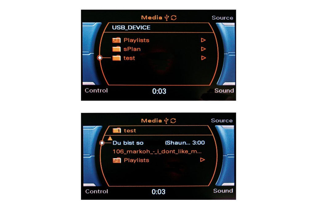 AMI Audi Music Interface Retrofit for Audi A4 8K, A5 8T with CAN