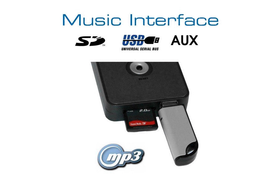 Digital Music Interface USB SD Mini ISO for Audi, VW, Seat, Skoda