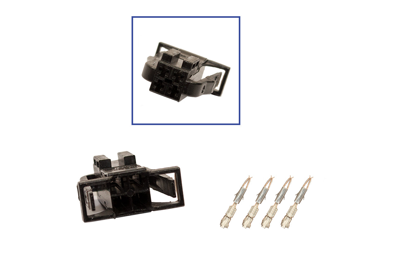 Repair kit connector 4 pin 3B0 972 722 plug housing for VW Audi Seat Skoda