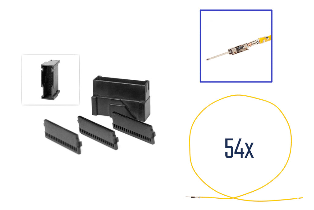 Connector male 54 pin for VW, Audi, BMW