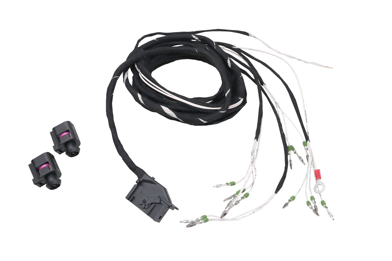 Cable set automatic headlights leveling for VW Scirocco without electr. damping control