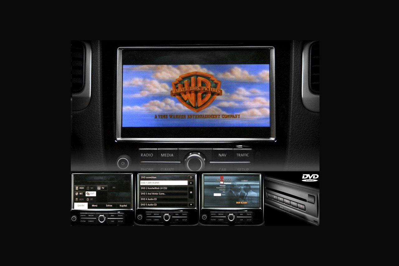 DVD changer cable set for VW Touareg 7P