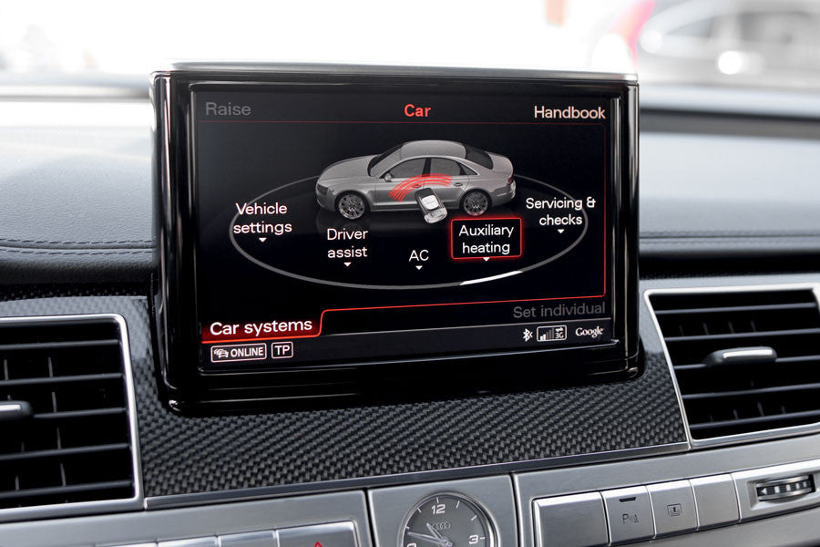 Auxiliary heating retrofit kit for Audi A8 4H