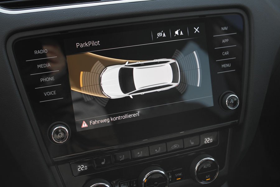 Complete set OPS parking system Park Pilot for Skoda Octavia 5E