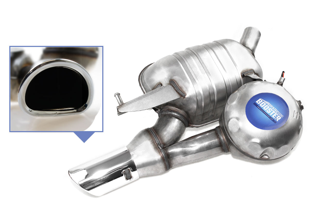 Original rear silencer right incl. sound generator for Audi A6, A7 4G