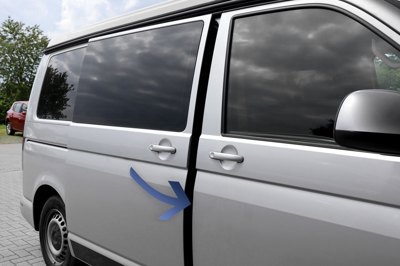 Complete set Soft Close, comfort closing aid sliding door for VW T6 SG