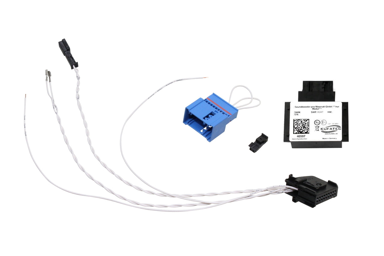 Sound Booster Pro Active Sound for Maserati Ghibli, Quattroporte, Levante Diesel