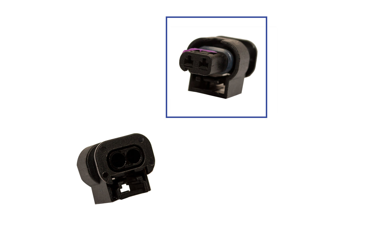 Repair kit connector 2 pin 4H0 973 702 plug housing for VW Audi Seat Skoda