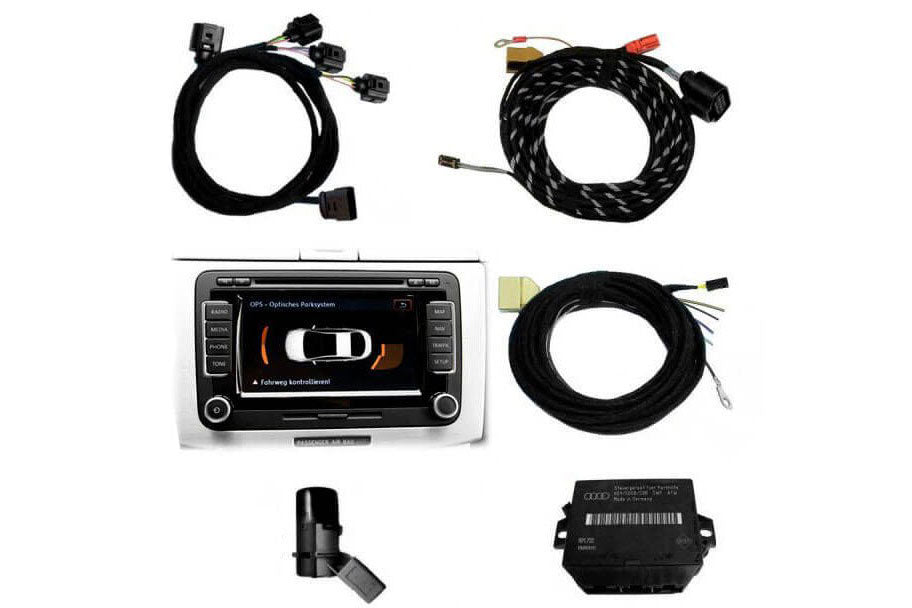 Complete kit Park Pilot Front incl. OPS for Skoda Superb 3T