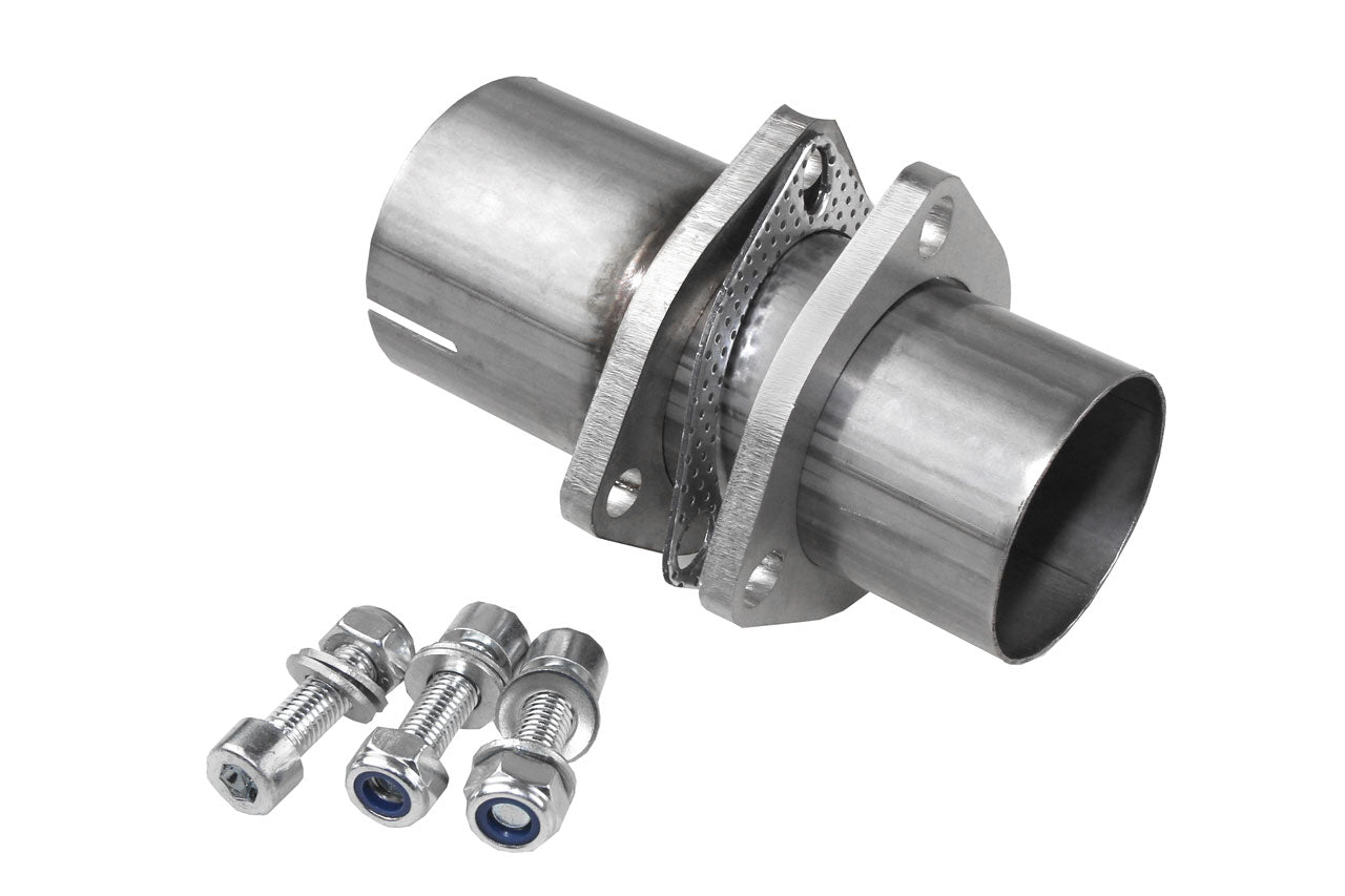 Pipe with flange incl. attachments for sound actuator