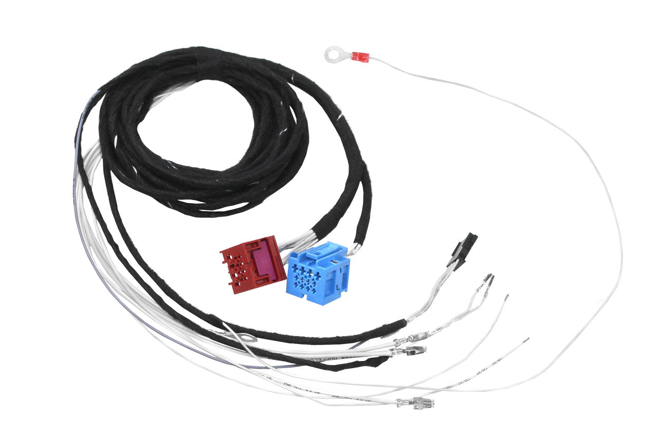 Cable set swiveling trailer hitch - central electrics for Audi A6 4F