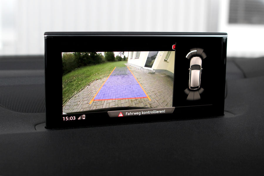 Complete set APS+ plus (visual display) front for Audi Q7 4M