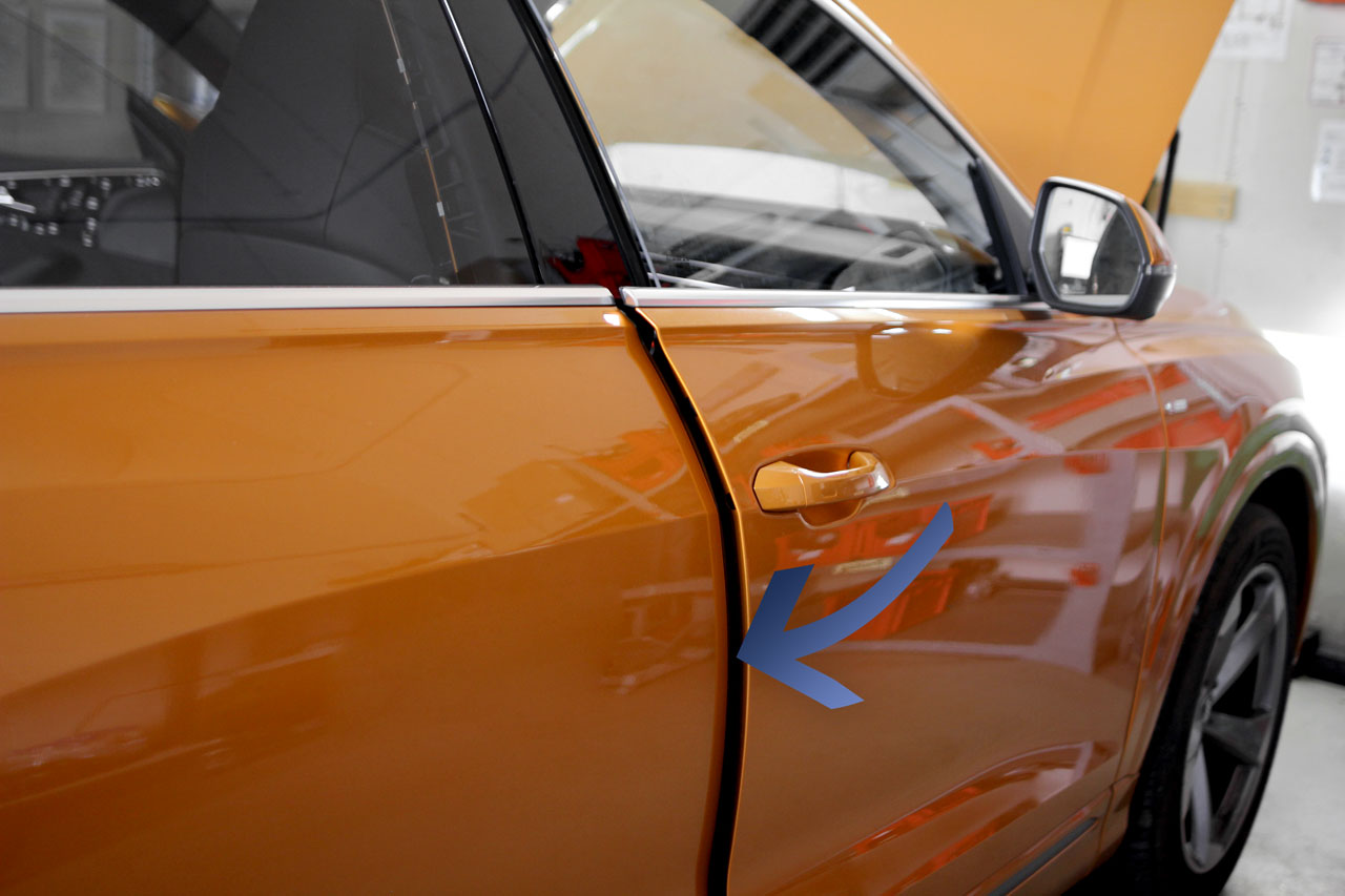 Complete Soft Close comfort closing aid for Audi Q8 4M