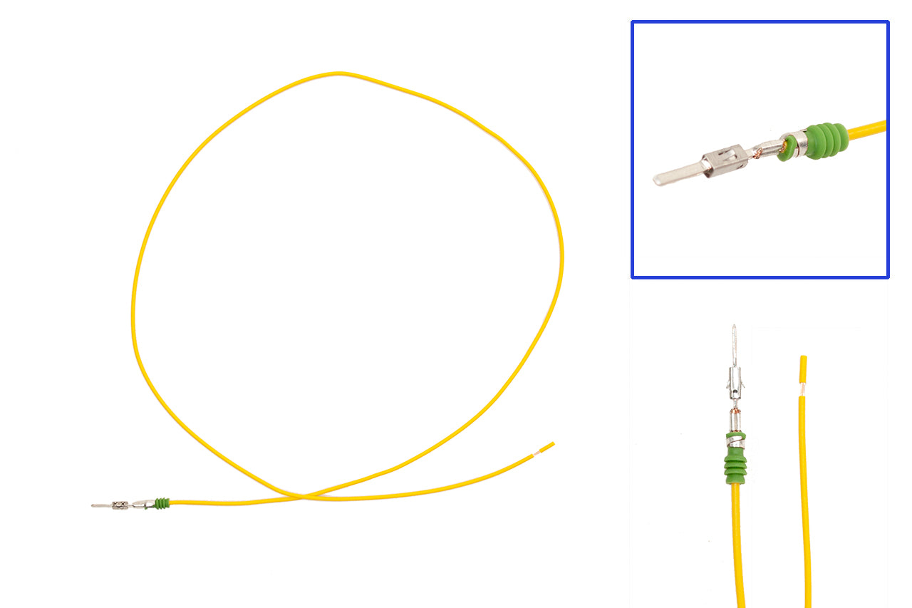Repair cable, single cable MiT contact male as 000 979 020 E + SEAL