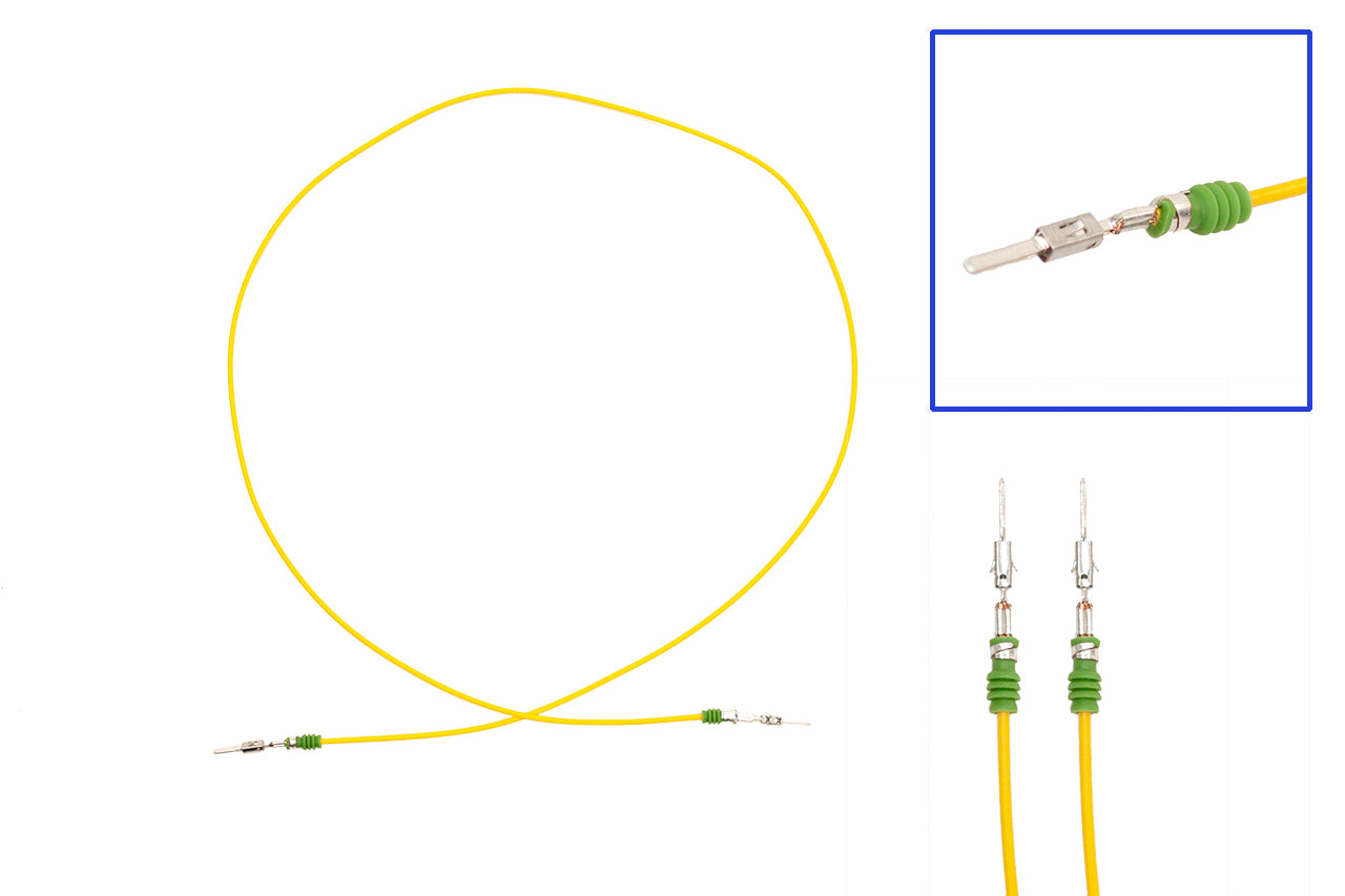 Repair cable, single cable MiT contact male as 000 979 020 E + SEAL