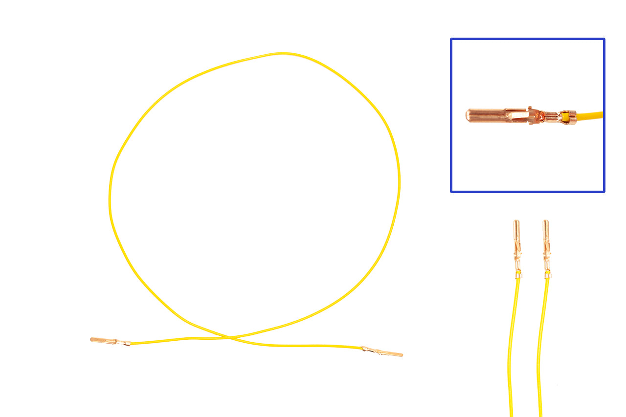 Repair cable, single cable Flat pin 2.8 as 000 979 103 E