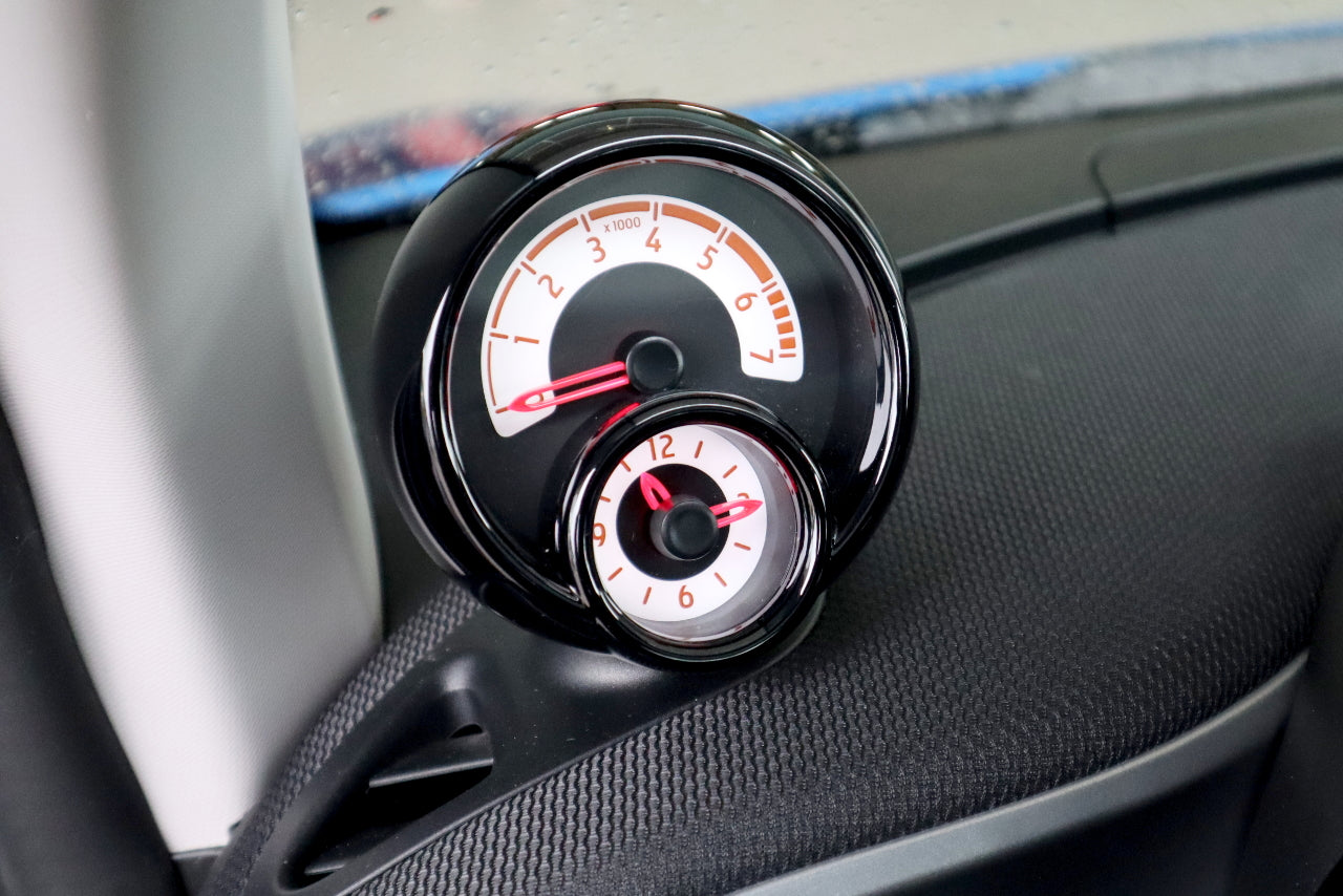 Instruments additional instruments rev counter for Smart 453