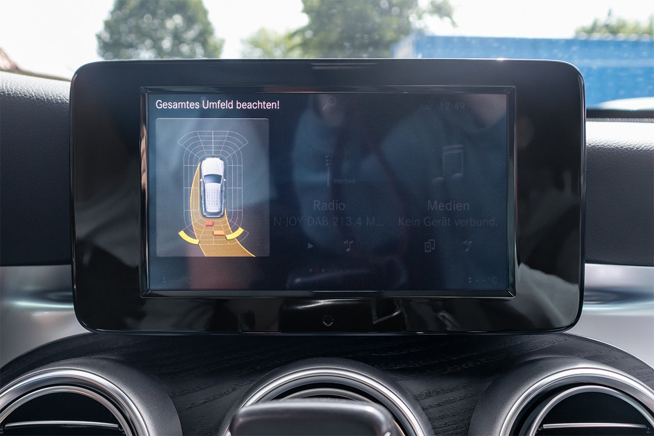 Complete set of active Park Assist Parktronic Code 235 for Mercedes GLC-Class 253 MOPF