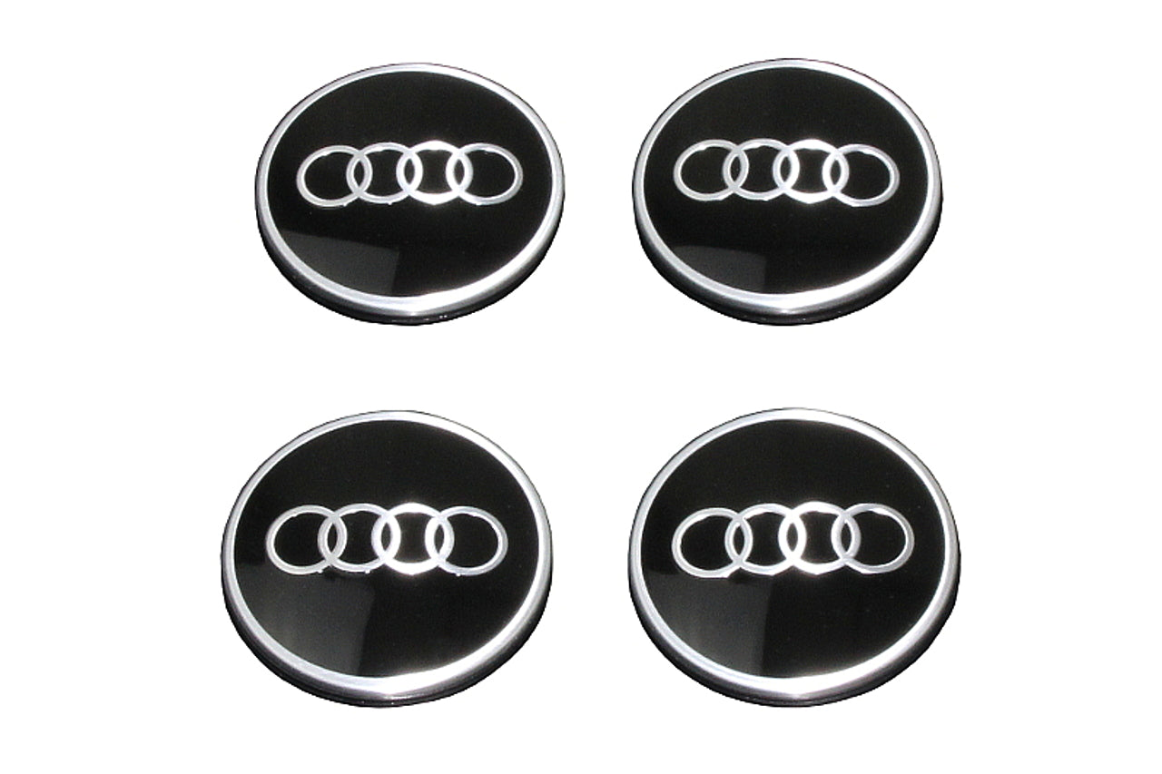 Original dynamic hub caps for Audi