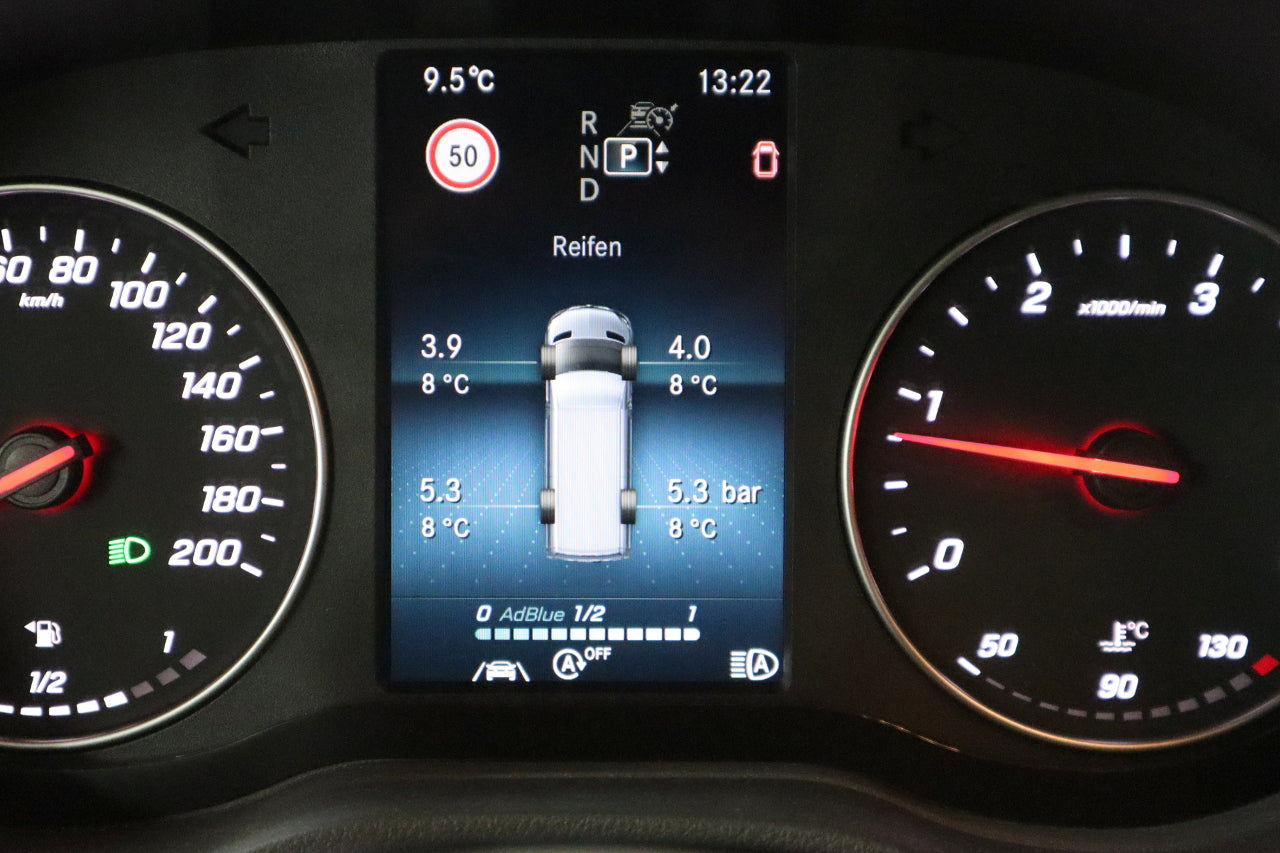 Coding dongle tire pressure indicator change between KPa, Bar and psi for Mercedes Benz