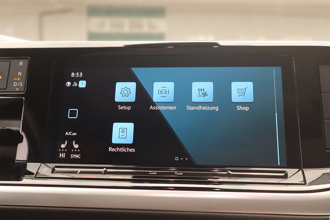 Complete kit auxiliary heating for VW T7 ST