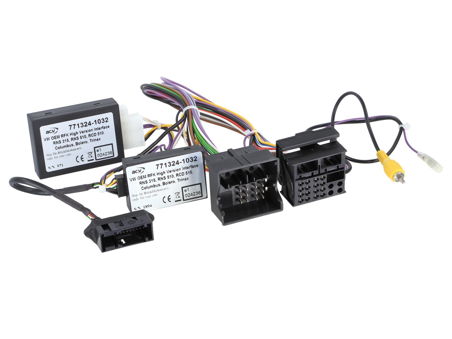 ACV Back kamera Interface OEM Seat/Skoda/VW High