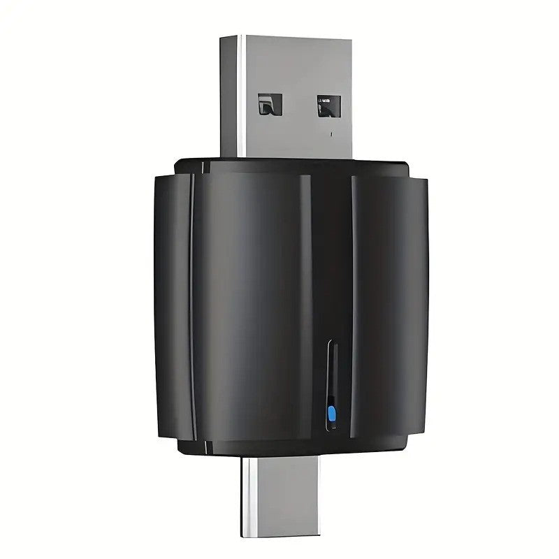 Trådlös Apple CarPlay & Android Auto Dongle – USB-A & USB-C