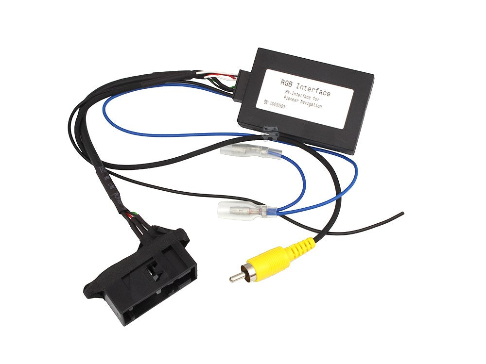 Volkswagen reversing camera interface