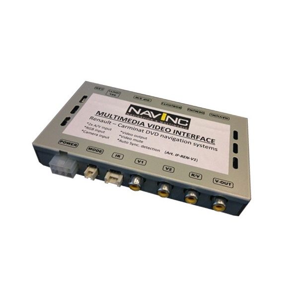 NAVINC-Multimedia Videogränssnitt Renault Carminat DVD-navigering