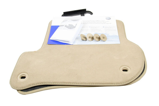 Original textile foot mats - rear for VW Golf 5