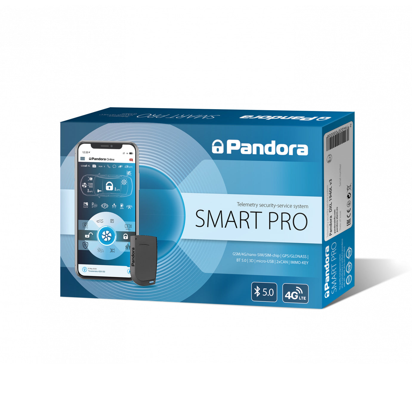 Car Alarm System Pandora Smart Pro V3
