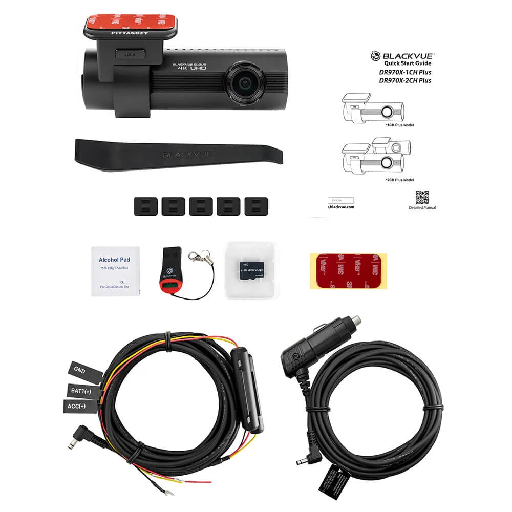BLACKVUE  Bilkamera DR970X 1 CH Plus 64GB