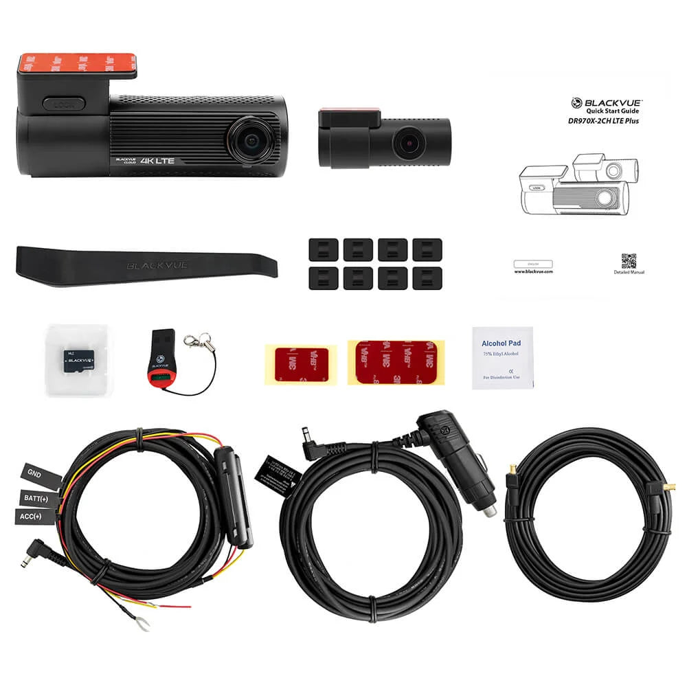 BLACKVUE  Bilkamera DR970X 2 CH Plus LTE 64GB