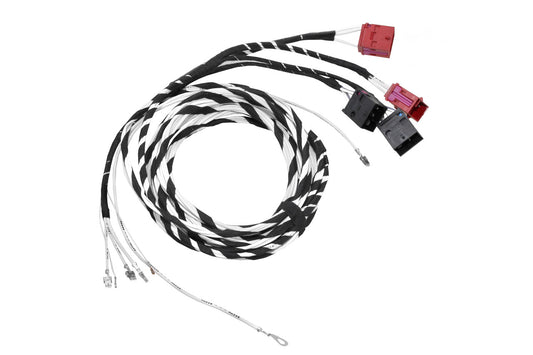 Cable set seat heating with lordosis adjustment for Audi A4 B6, A4 B7