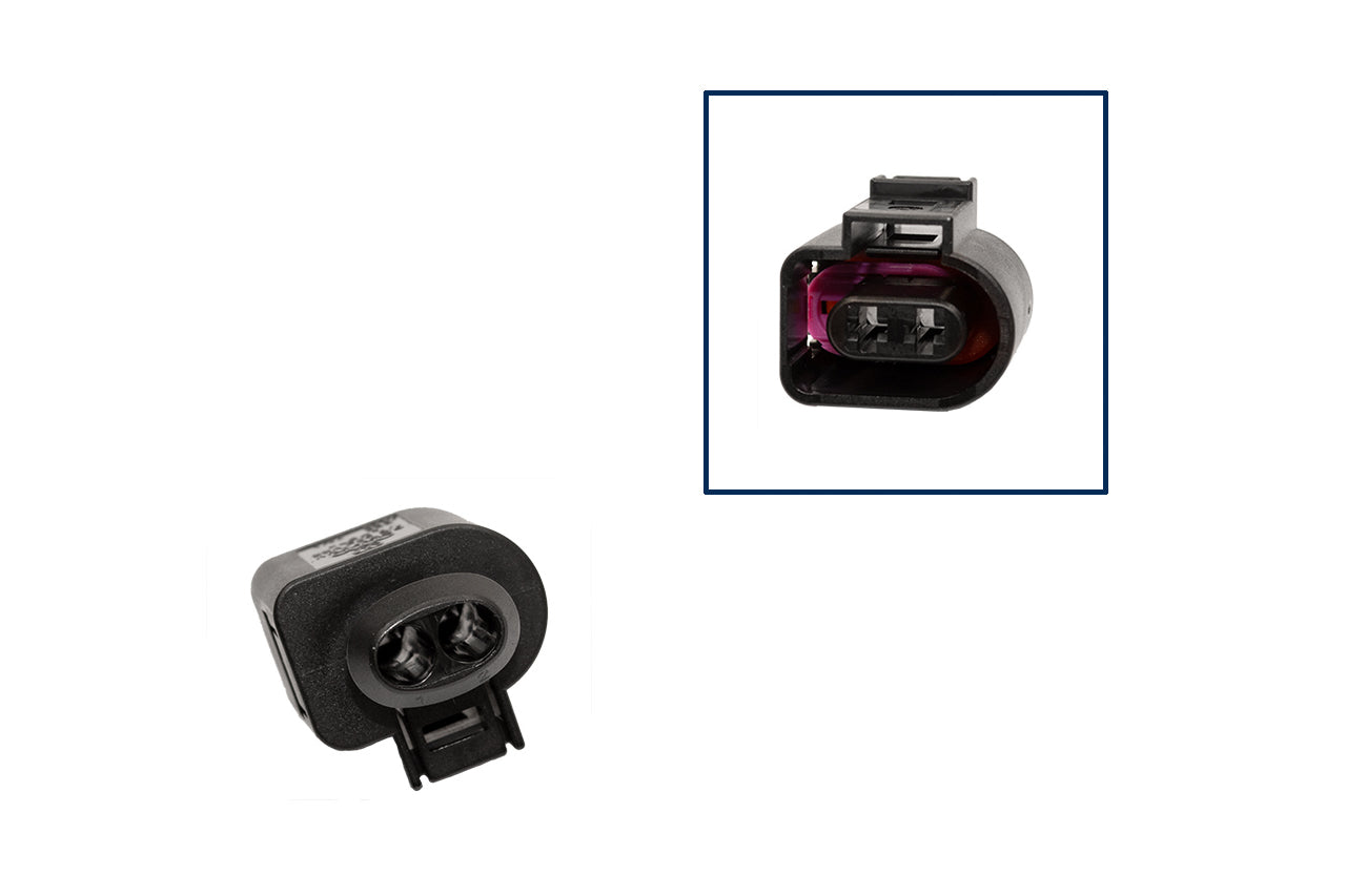 Repair kit connector 2 pin 1J0 973 722 plug housing for VW Audi Seat Skoda