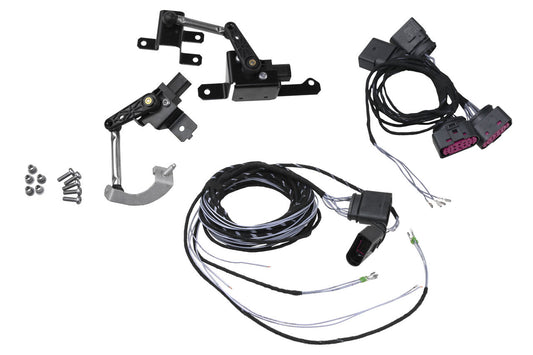 Auto-leveling headlights retrofit for VW New Beetle