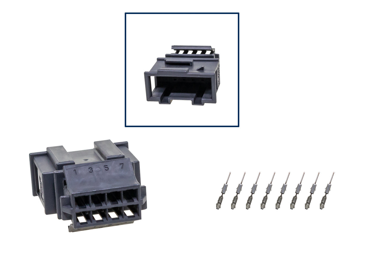 Repair kit connector 8 pin 3B0 972 734 plug housing for VW Audi Seat Skoda
