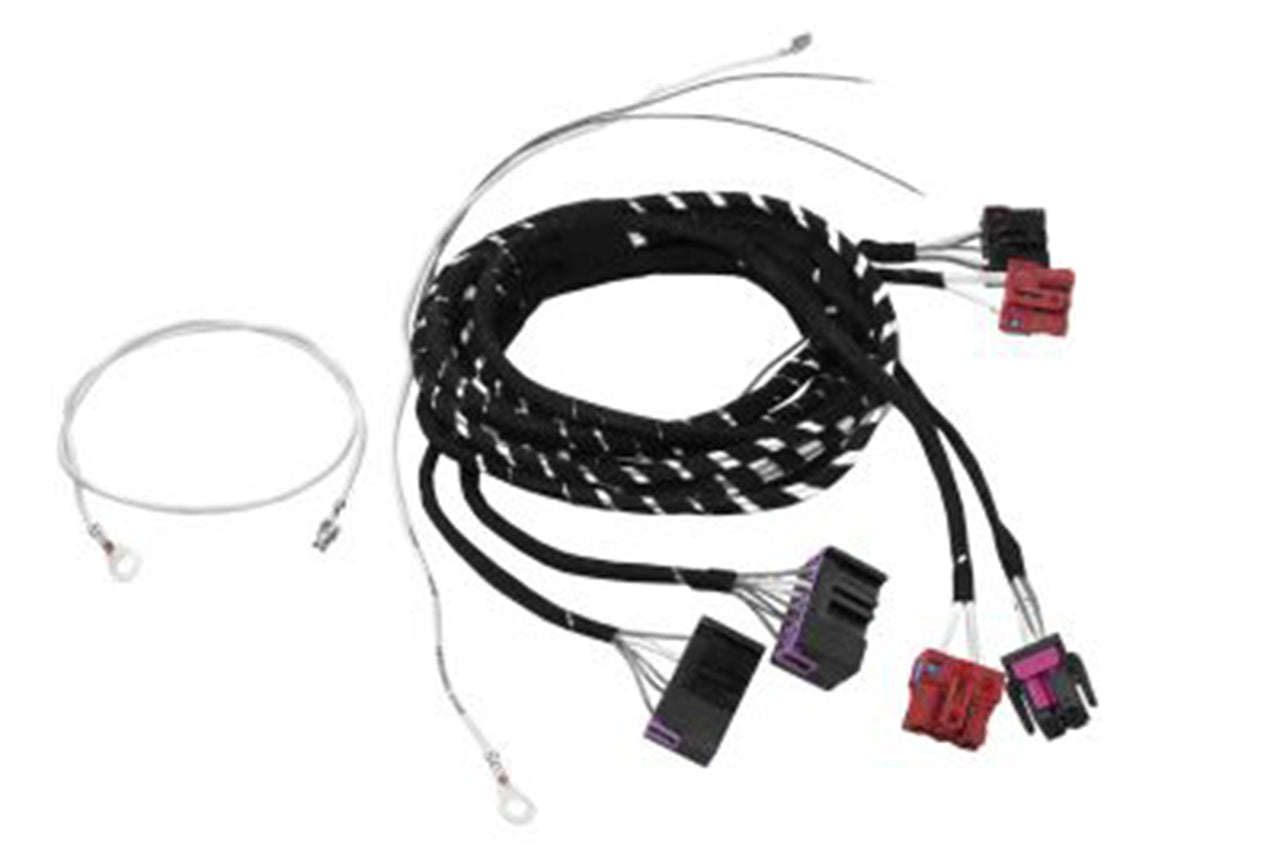 Seat heating with seat adjustment cable set for VW, Audi, Seat