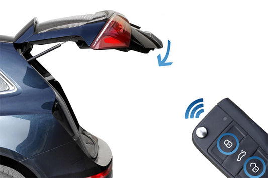 Tailgate module for closing the tailgate with standard remote control for Audi, VW, Skoda, Seat