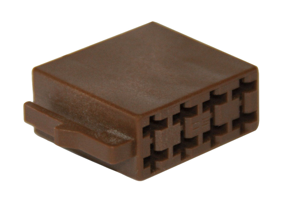 Repair kit connector 8 pin for ISO loudspeaker plug housing