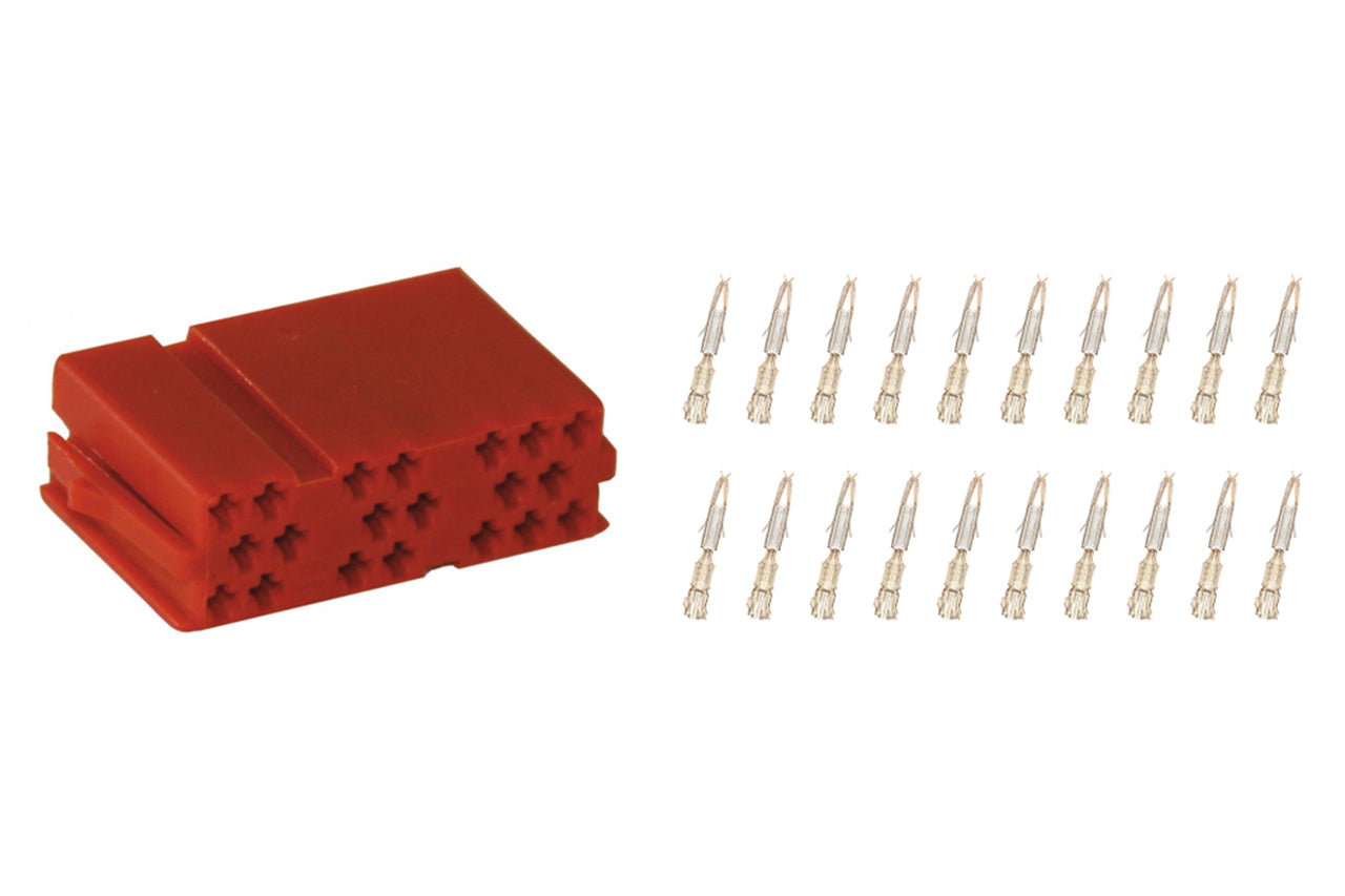 Repair kit connector 8 pin for MINI ISO Compact Plug Housing