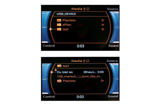 AMI Audi Music Interface Retrofit for Audi A4 8K, A5 8T with CAN