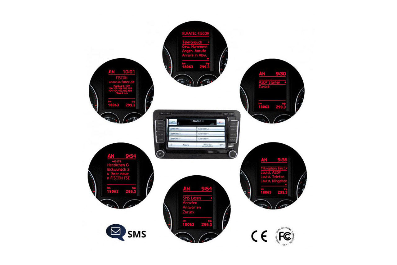 FISCON Handsfree "Basic-Plus" for VW, Skoda