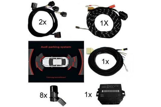 APS+ Audi Parking System Plus Front & Rear Retrofit for Audi Q7 4L