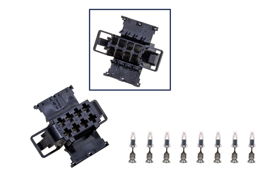 Repair kit connector 8 pin 1J0 972 724 / 191 972 724 plug housing for VW Audi Seat Skoda