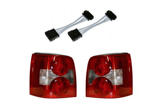 Complete set facelift rear lights 3BG + adapter for VW Passat 3B